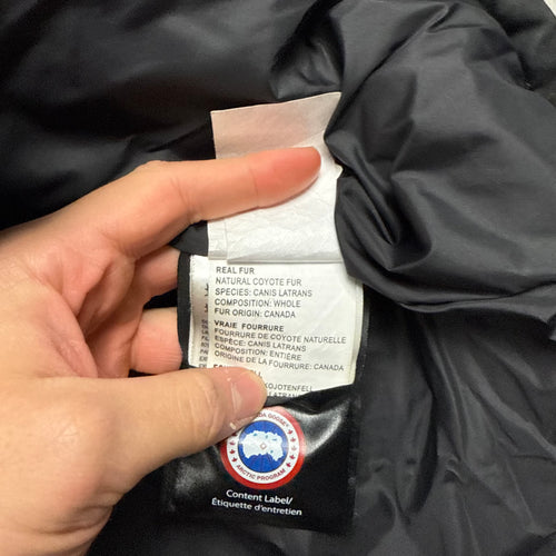 CANADA GOOSE CARSON PARKA BLACK - (M)