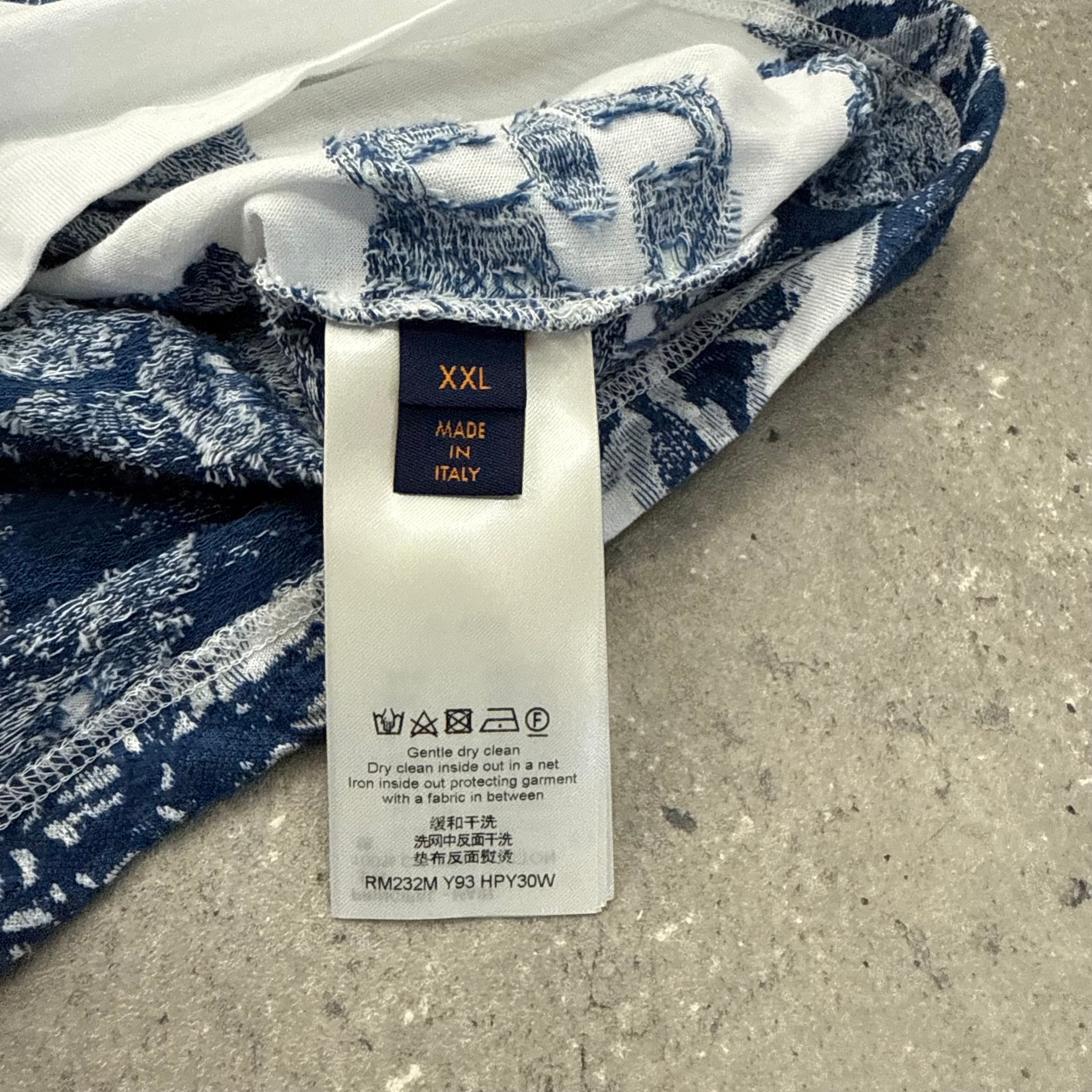 LOUIS VUITTON FLORAL T-SHIRT - (XXL)