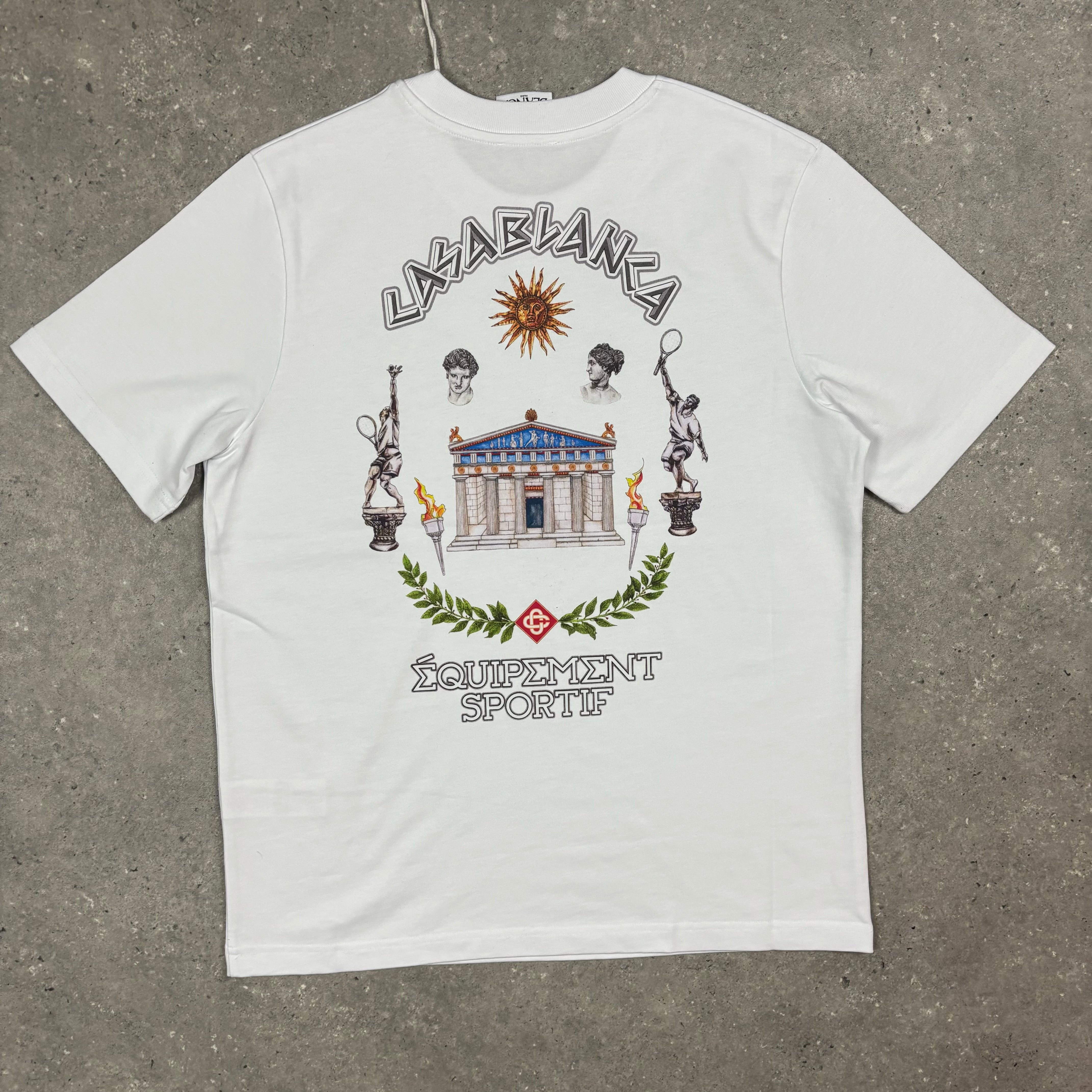 CASABLANCA EQUIPMENT SPORTIF T-SHIRT