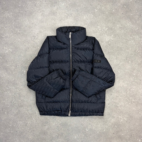 DIOR JACQUARD OBLIQUE JACKET BLACK - 46 (FITS S/M)