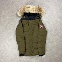 CANADA GOOSE CARSON PARKA MILITARY GREEN  - (S)