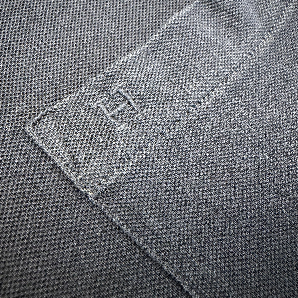 HERMES “H” T-SHIRT NAVY - XL (FITS L)
