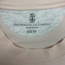 BRUNELLO CUCINELLI T-SHIRT LIGHT PINK - (XL)