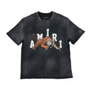 AMIRI VINTAGE TIGER T-SHIRT - BLACK