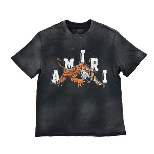 AMIRI VINTAGE TIGER T-SHIRT - BLACK