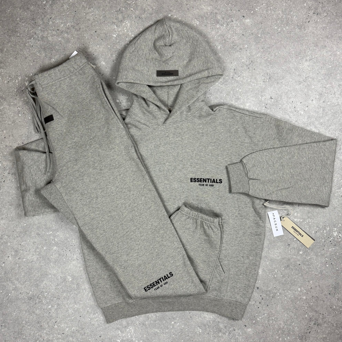 ESSENTIALS ‘DARK OATMEAL’ TRACKSUIT
