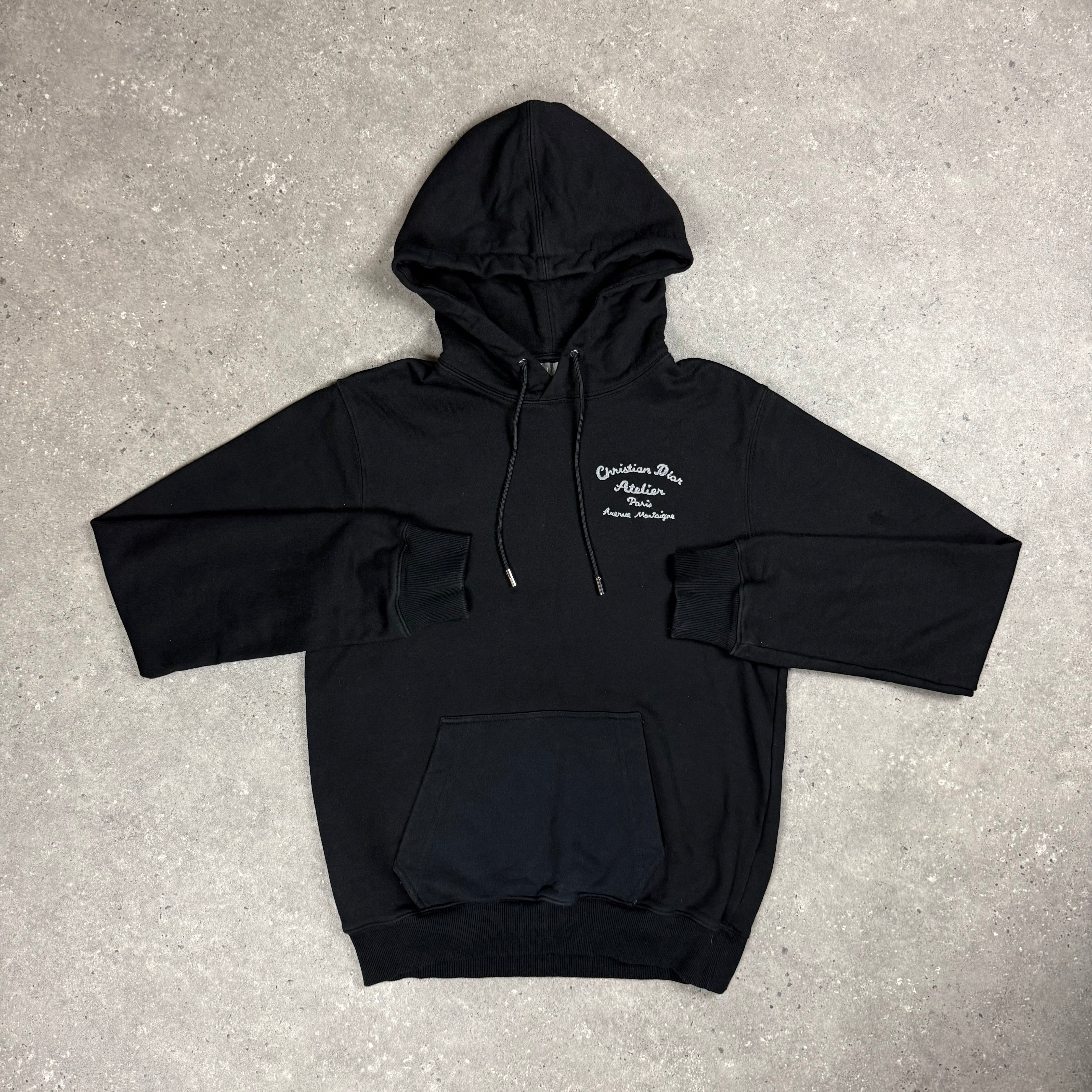 DIOR ATELIER HOODIE BLACK - (S)