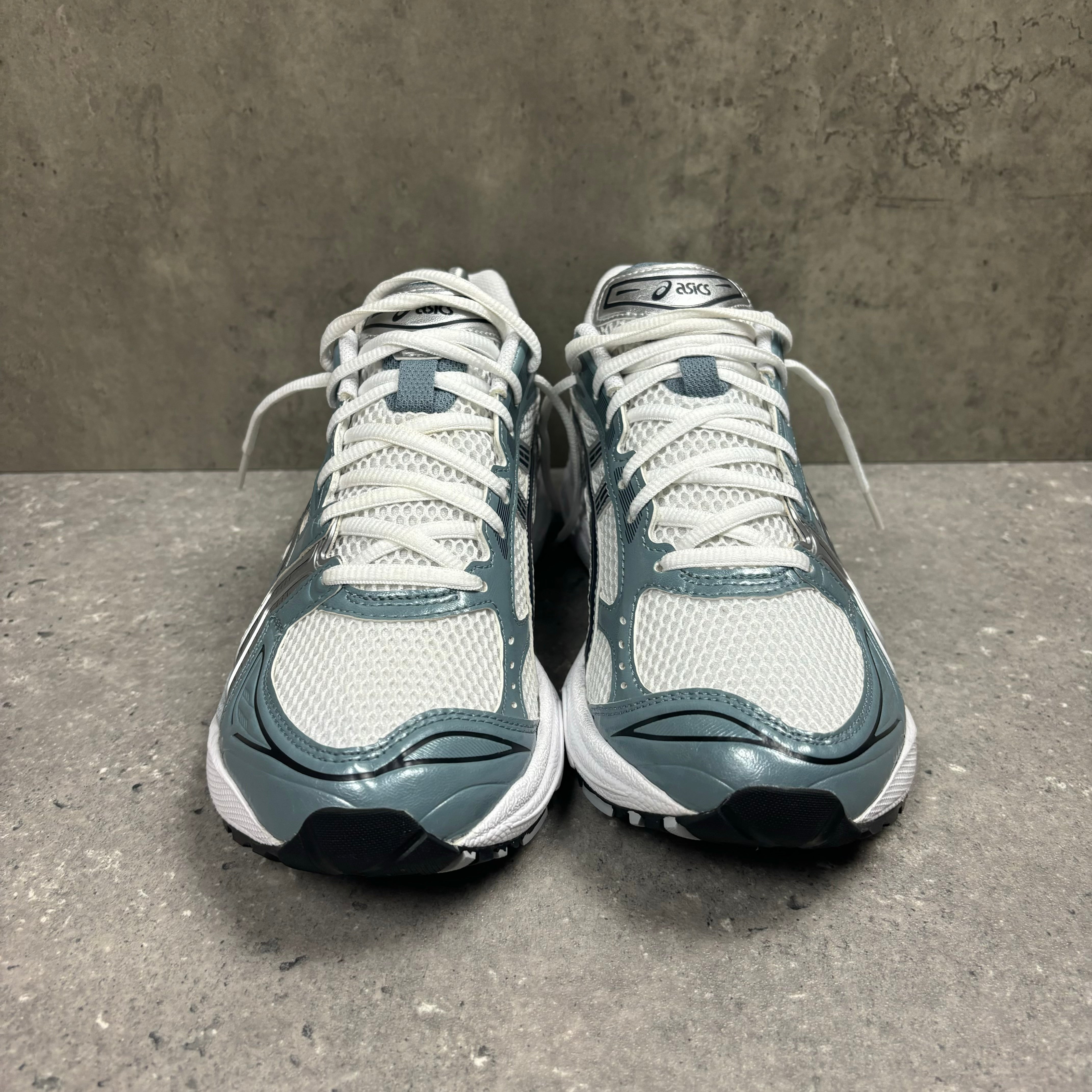ASICS GEL KAYANO 14 WHITE FJORD GREY - (UK8.5)