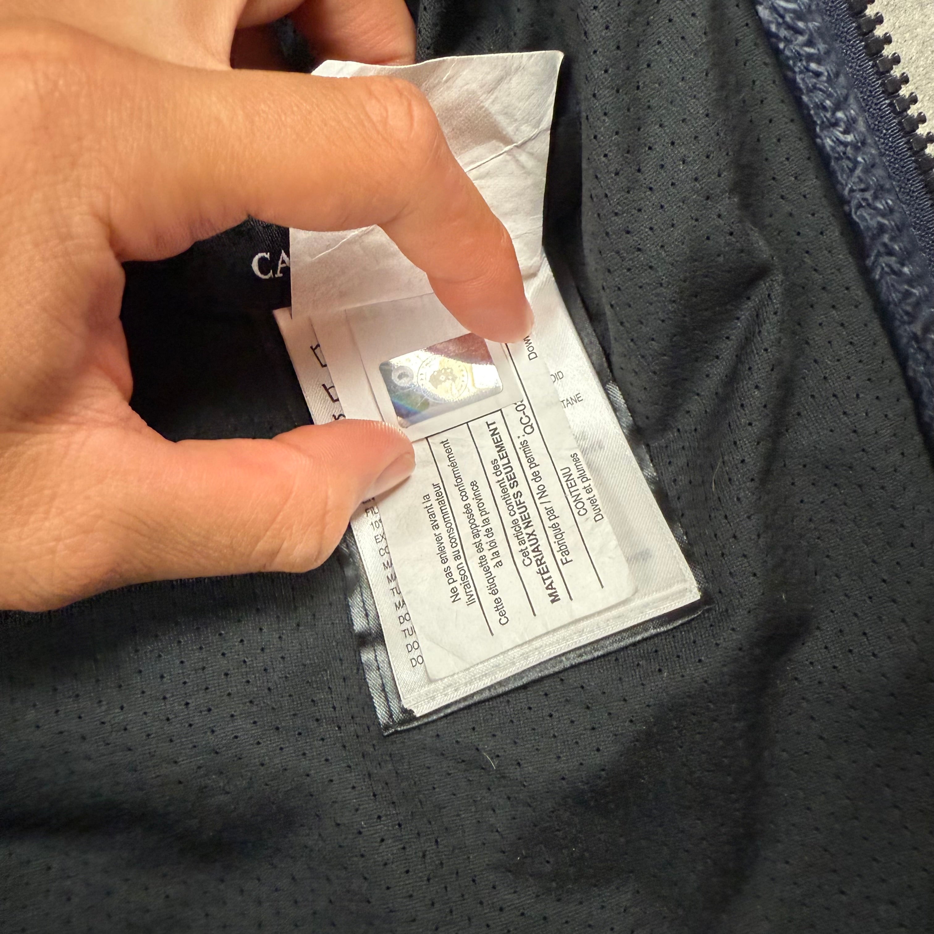 CANADA GOOSE HYBRIDGE PARKA NAVY - (XL)