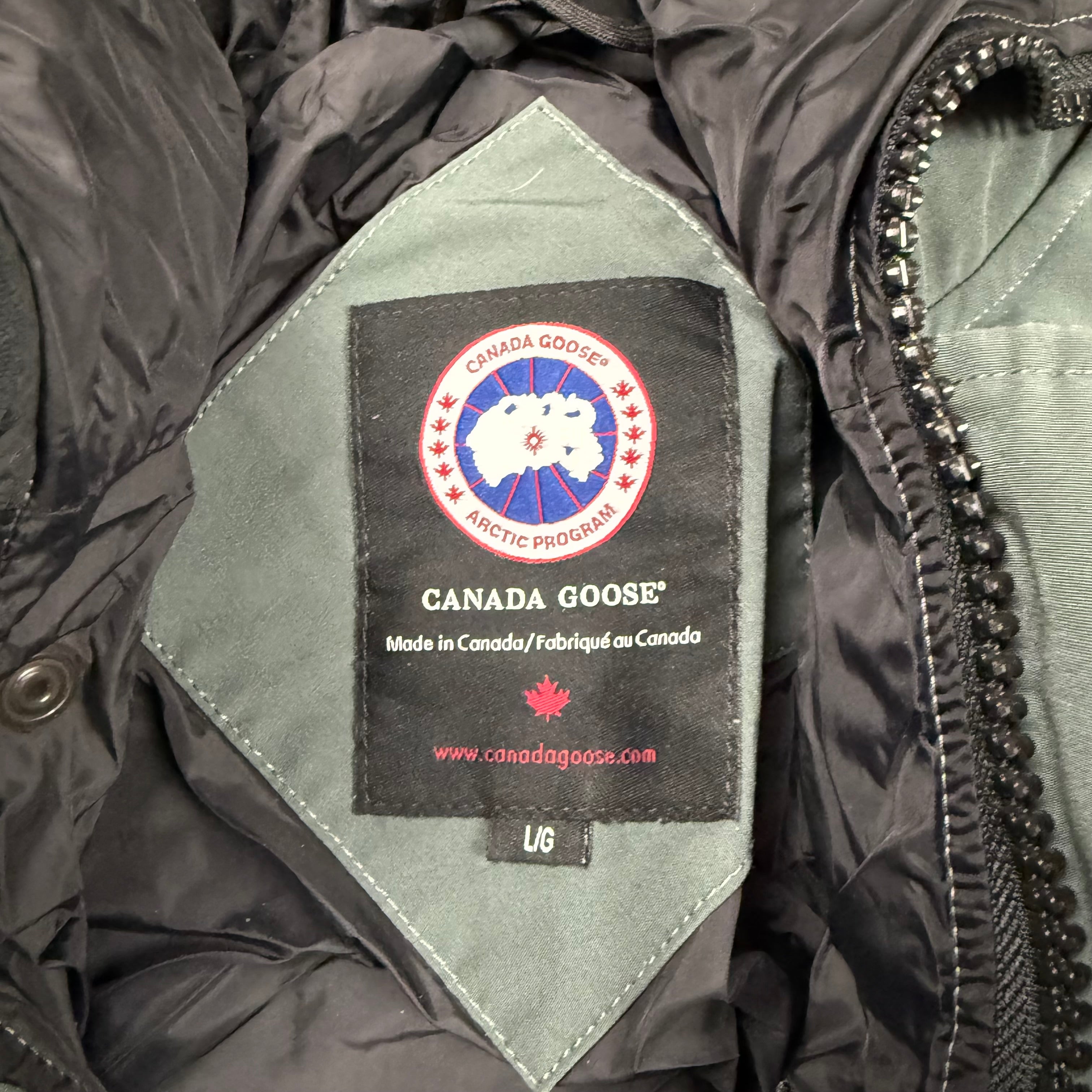 CANADA GOOSE CARSON PARKA SLATE GREEN - (L)