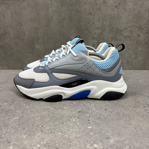 DIOR B22 WHITE/LIGHT BLUE- (EU44 / UK10)