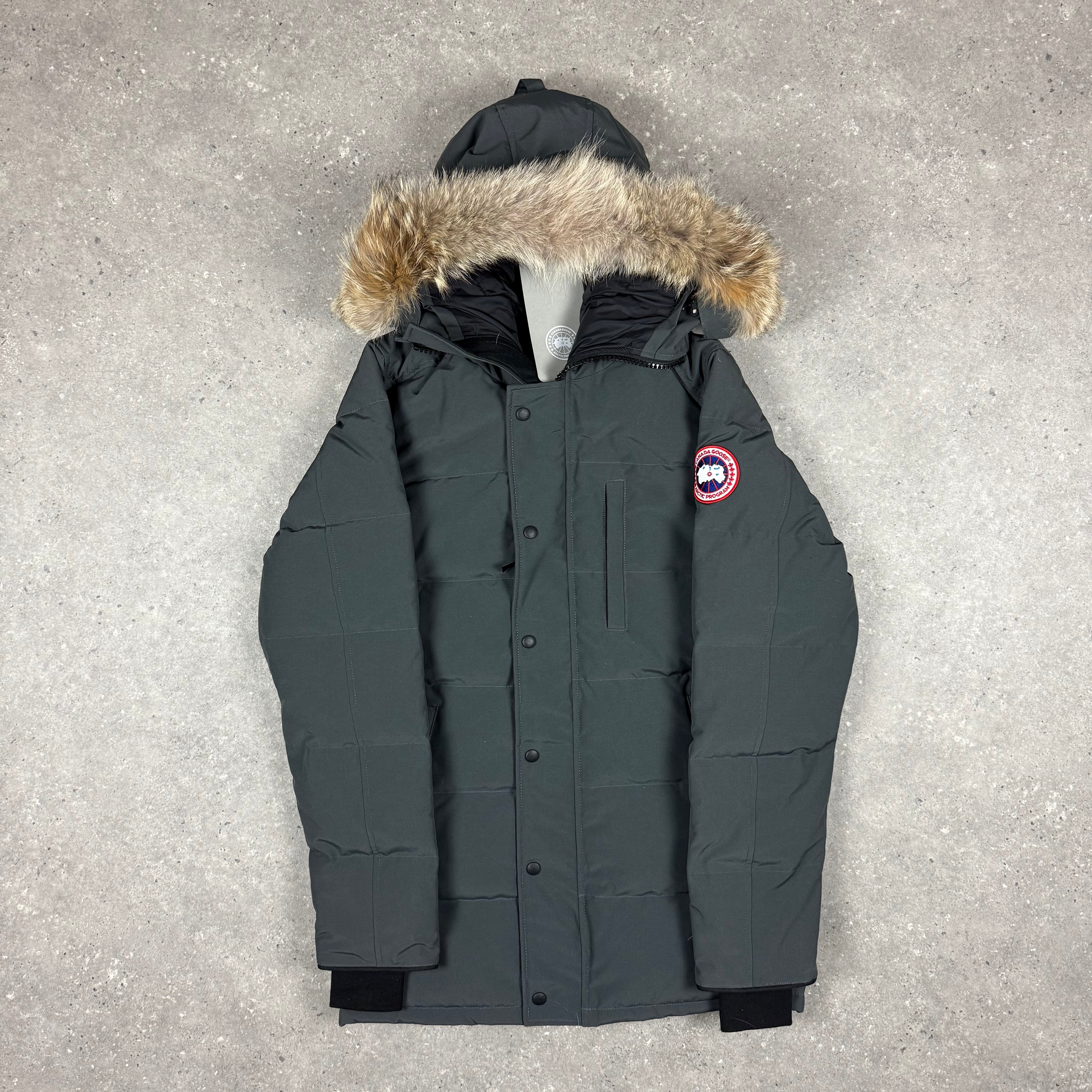 CANADA GOOSE CARSON PARKA GRAPHITE  - (S)