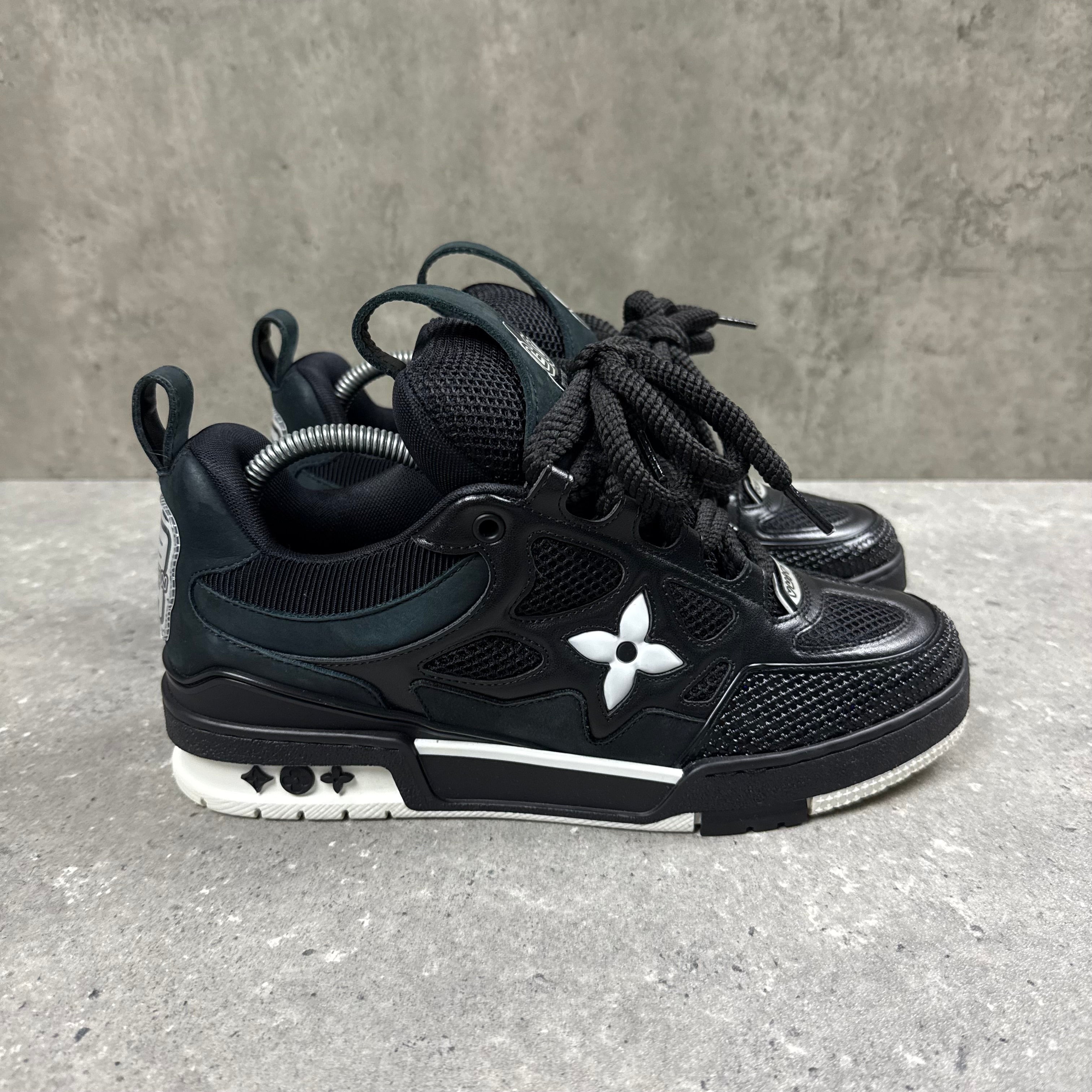 LOUIS VUITTON SKATES BLACK - EU40 (FITS UK 7)