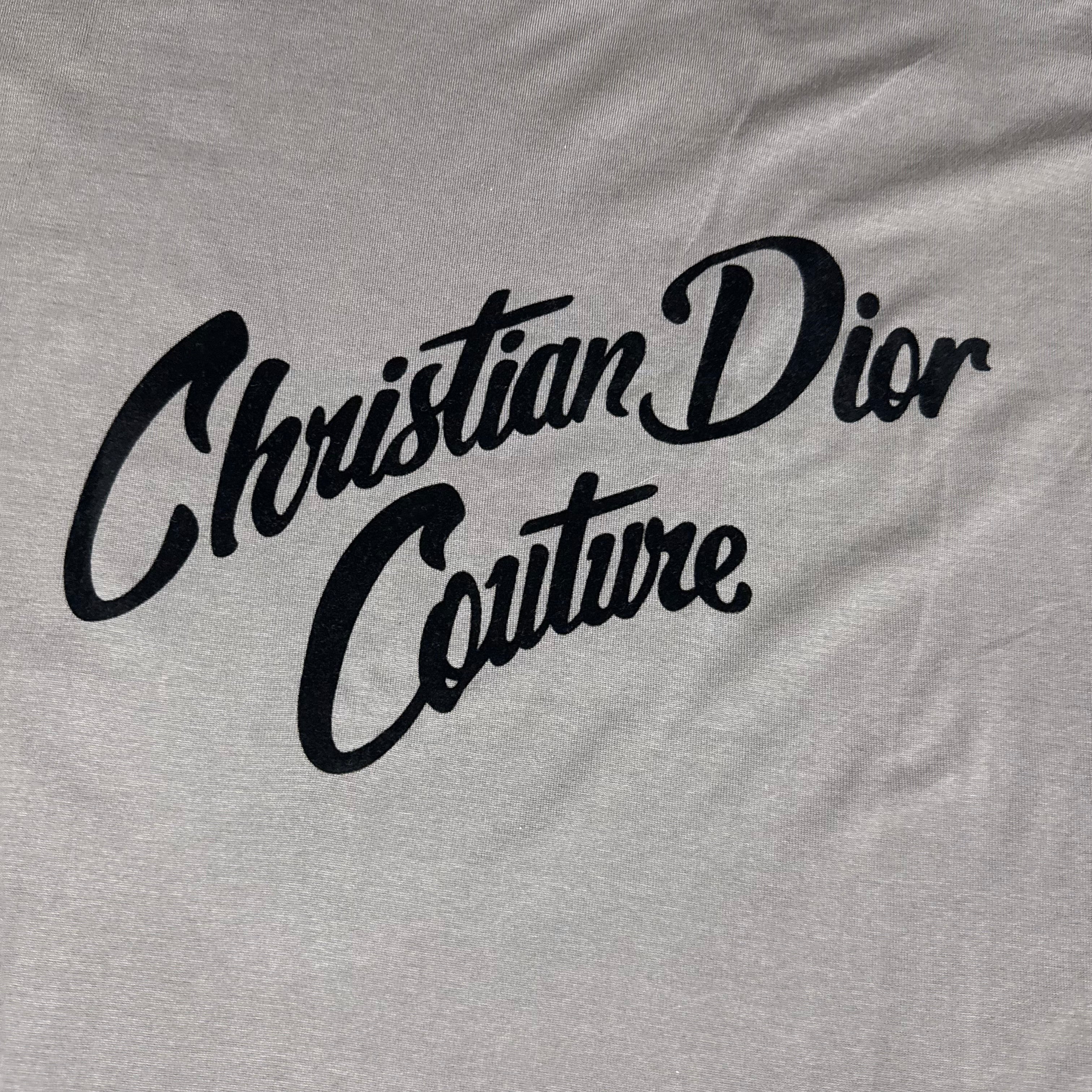 DIOR COUTURE T-SHIRT GREY - M (FITS XL)