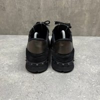 VALENTINO ROCKRUNNER BLACK - (EU42 / UK8)