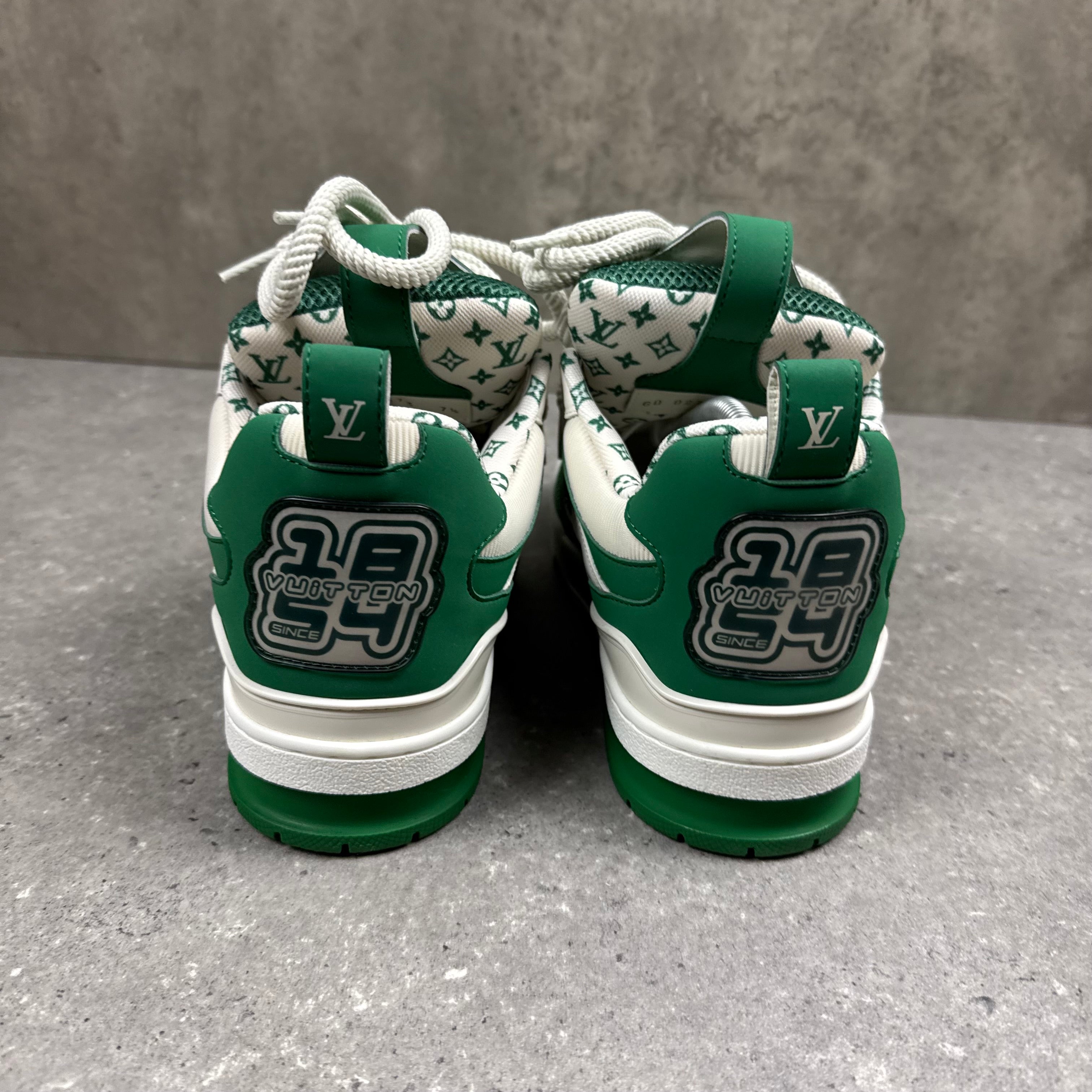LOUIS VUITTON GREEN SKATES - EU41.5 (FITS UK 8.5)