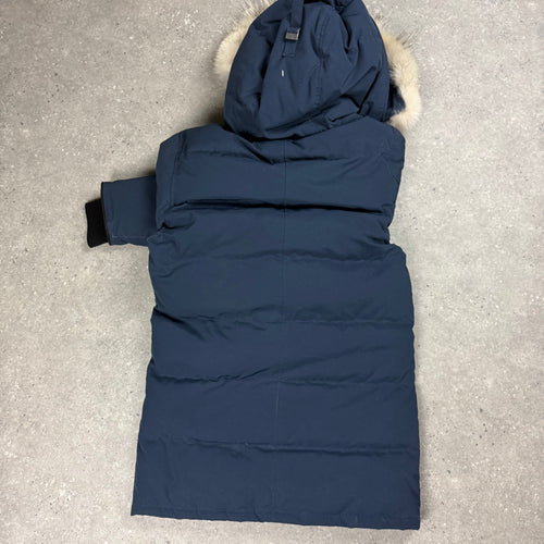 CANADA GOOSE CARSON PARKA NAVY - (S)