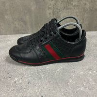 GUCCI TRAINERS BLACK - (EU 40 / UK 6)
