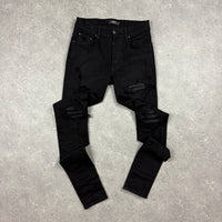 AMIRI SKINNY JEANS BLACK - (30")