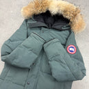 CANADA GOOSE CARSON PARKA SLATE GREEN  - (S)