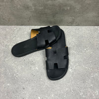 HERMES SANDALS BLACK  - (EU43 / UK9)