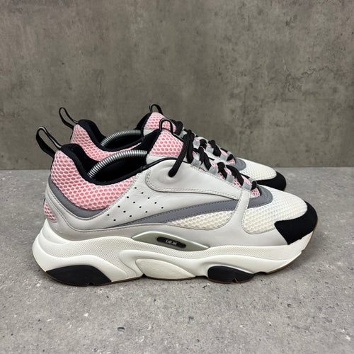 DIOR B22 WHITE / PINK - (EU 45 / UK 11)
