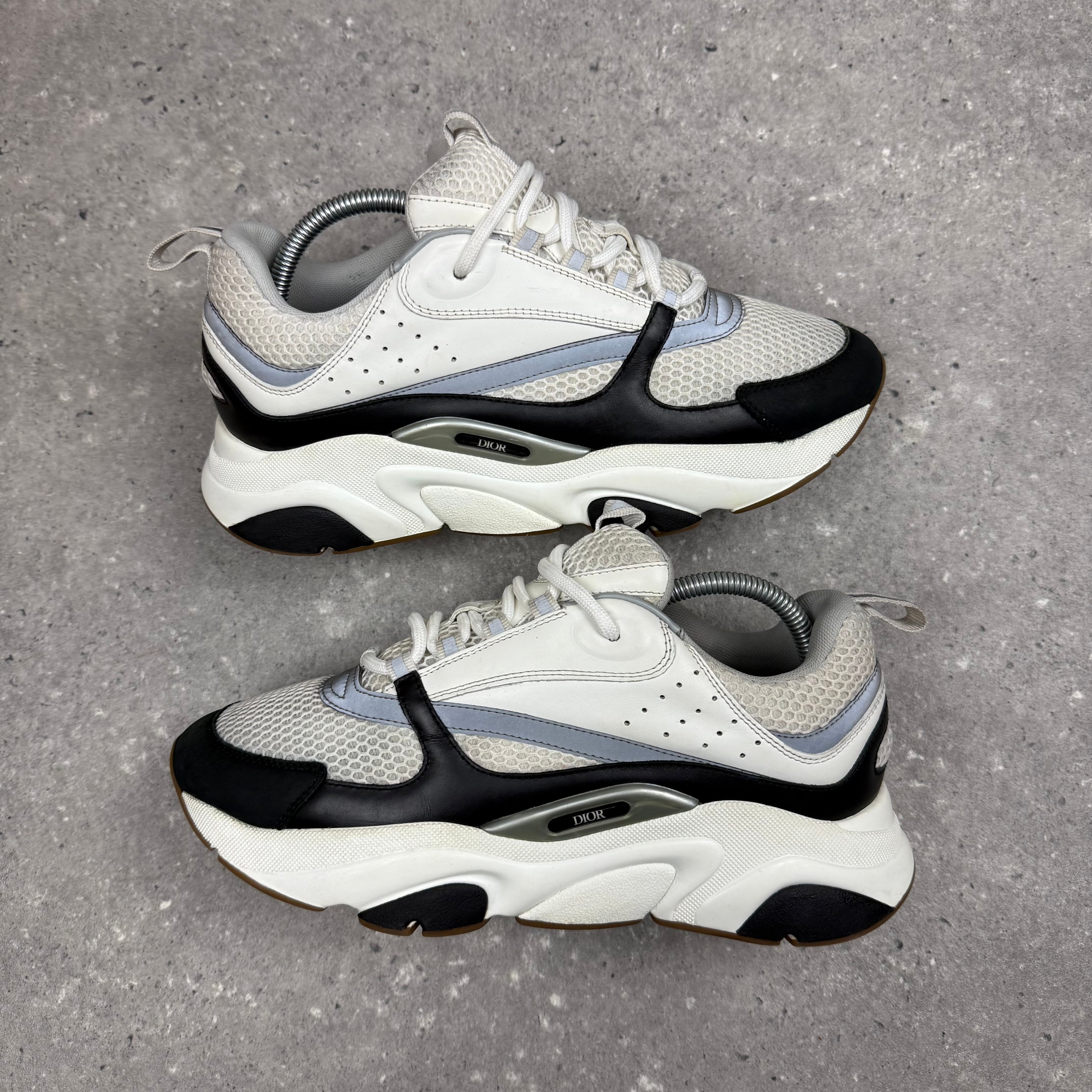 DIOR B22 WHITE / BLACK - (EU42 / UK8)