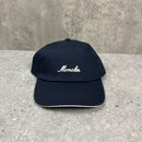 MONCLER LOGO CAP - BLACK