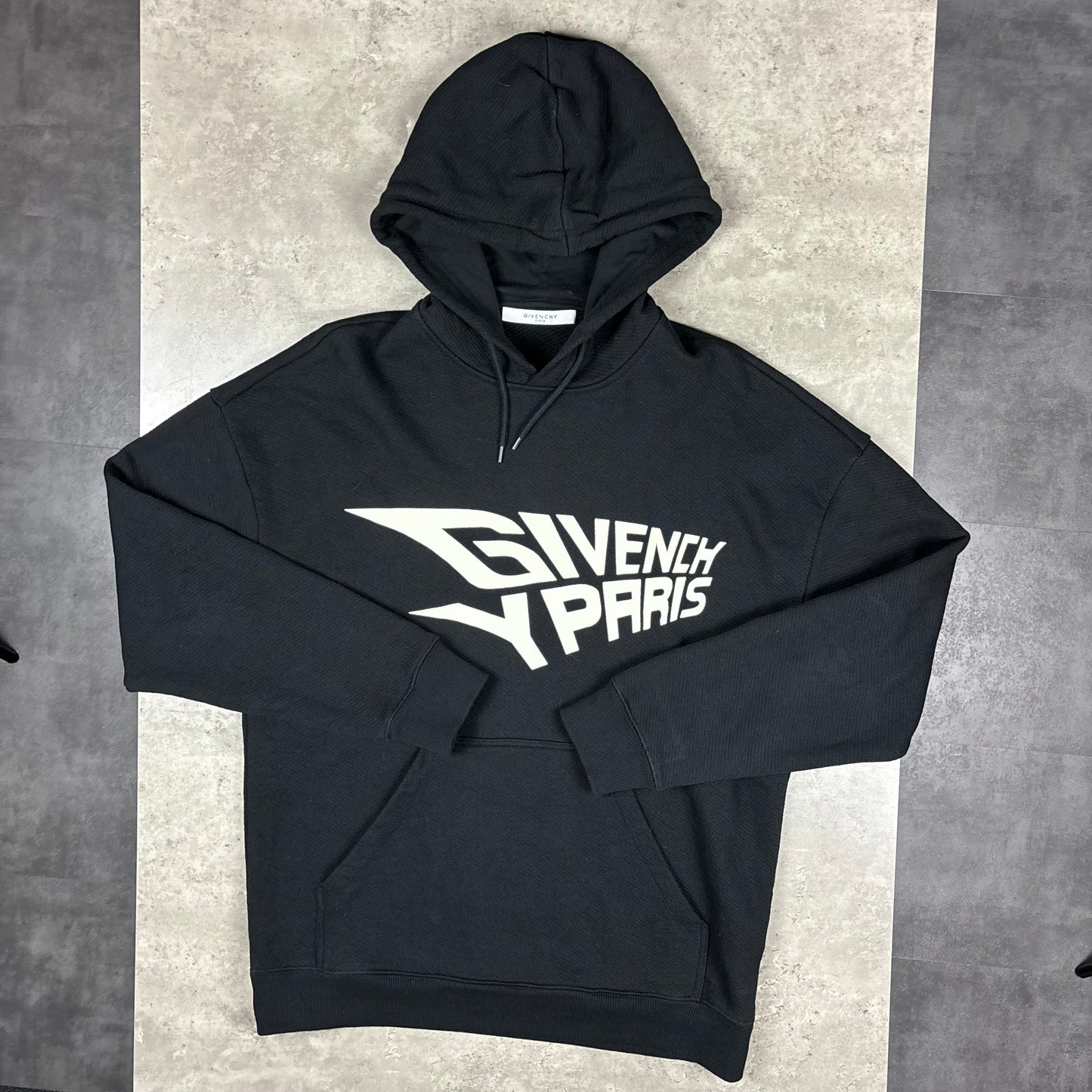 GIVENCHY PARIS HOODIE (FITS S/M)