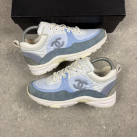 CHANEL RUNNERS LIGHT BLUE -  (EU37 / UK4)