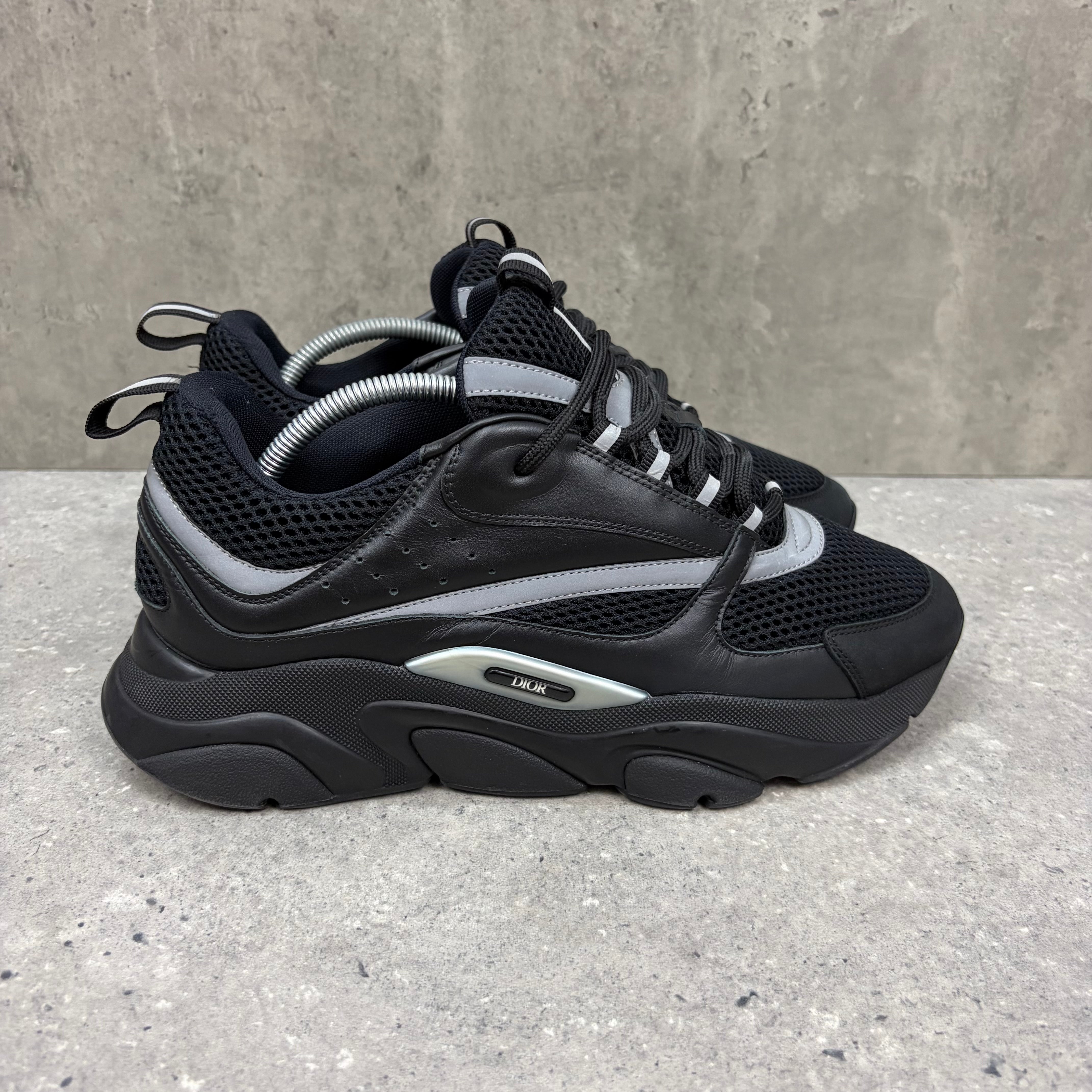 DIOR B22 BLACK - (EU43 / UK9)