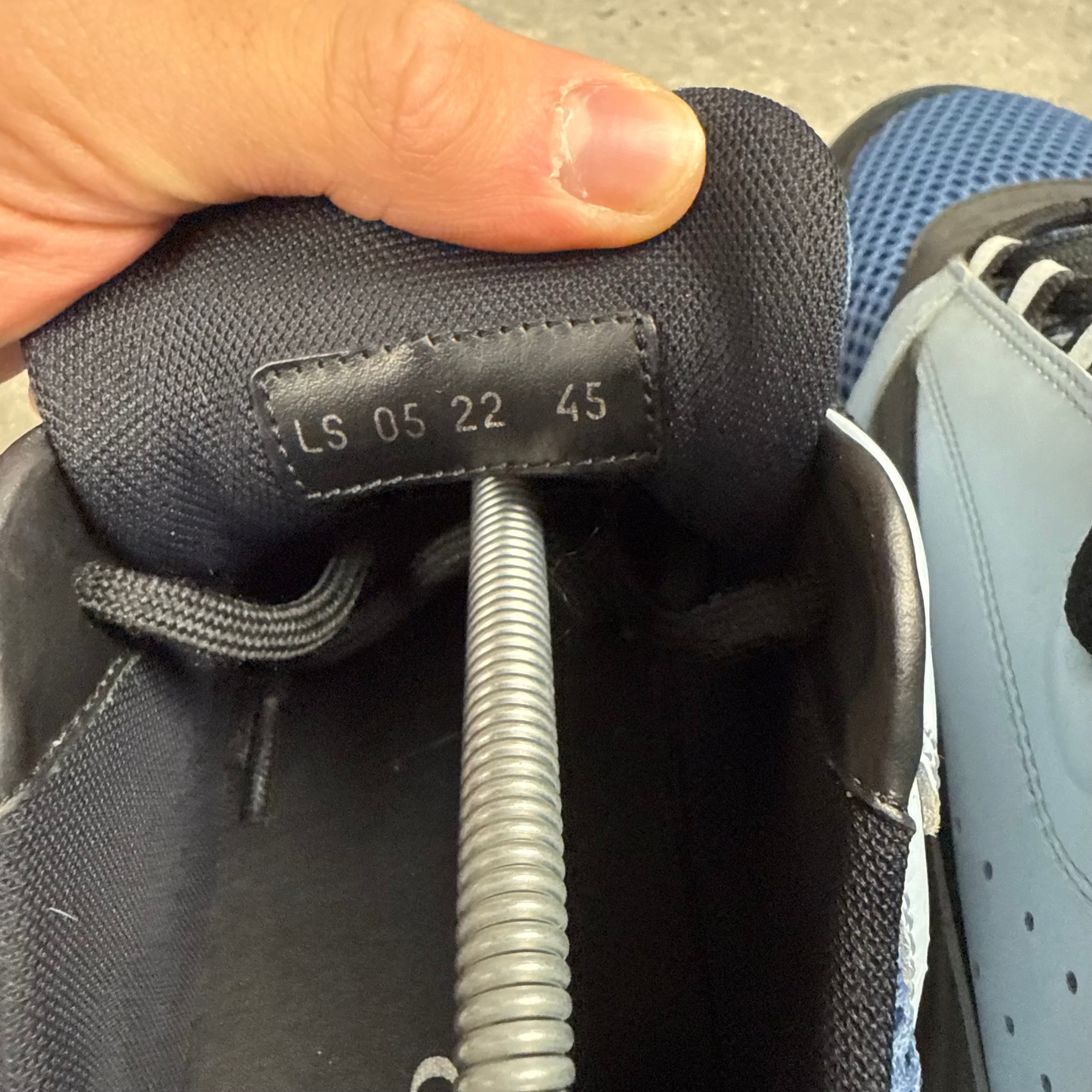 DIOR B22 LIGHT BLUE / ORANGE - (EU45 / UK11)