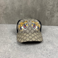 GUCCI TIGER PRINT CAP