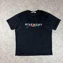 GIVENCHY PARIS T-SHIRT BLACK - (L)