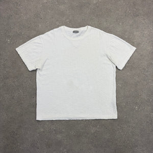 DIOR TOWEL T-SHIRT WHITE - XL