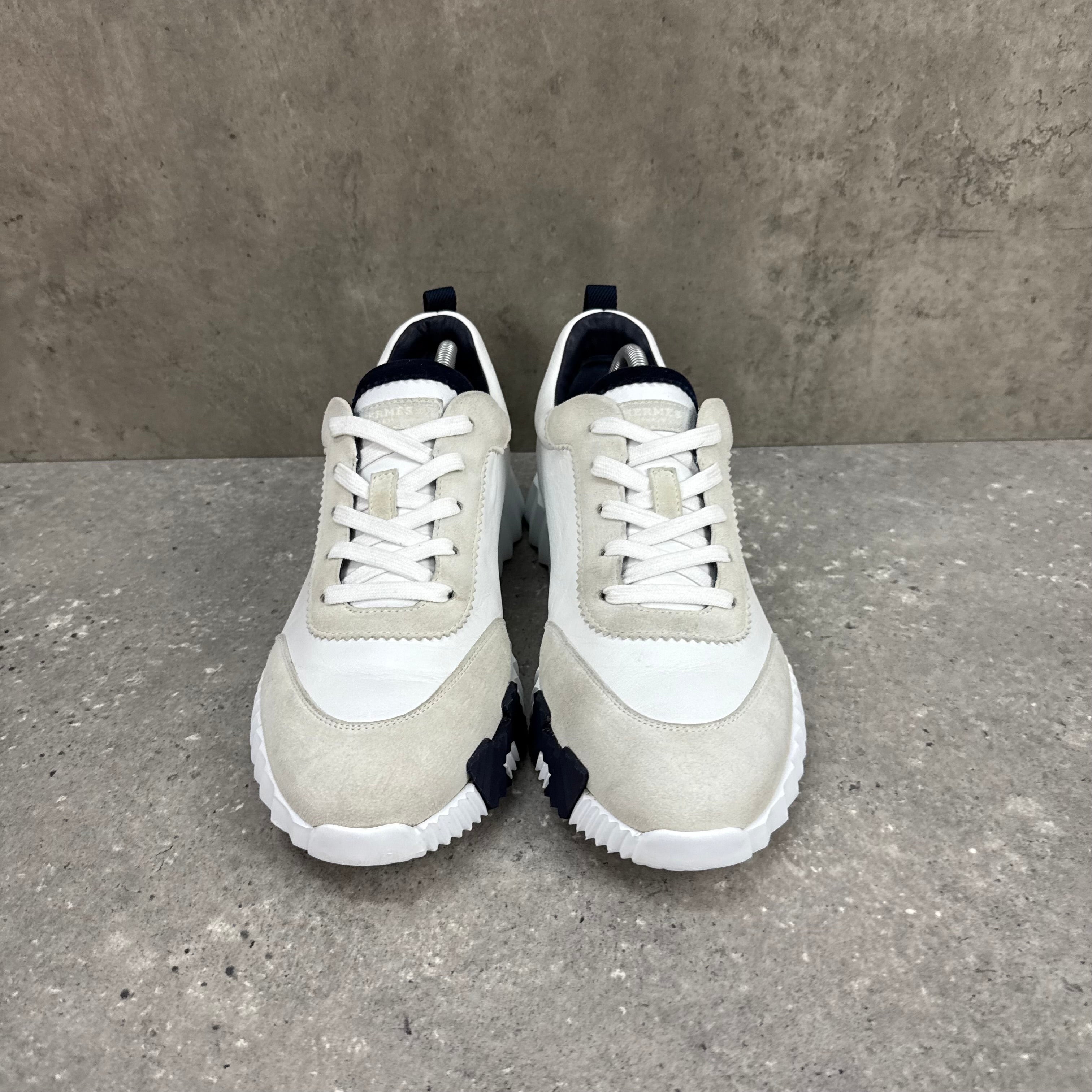 HERMES BOUNCING WHITE/GREY - (EU42 / UK8)
