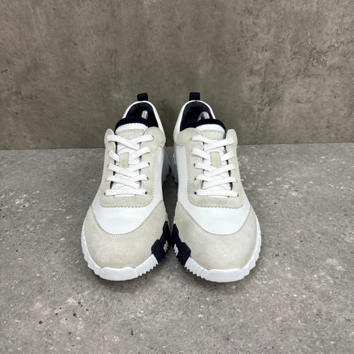HERMES BOUNCING WHITE/GREY - (EU42 / UK8)