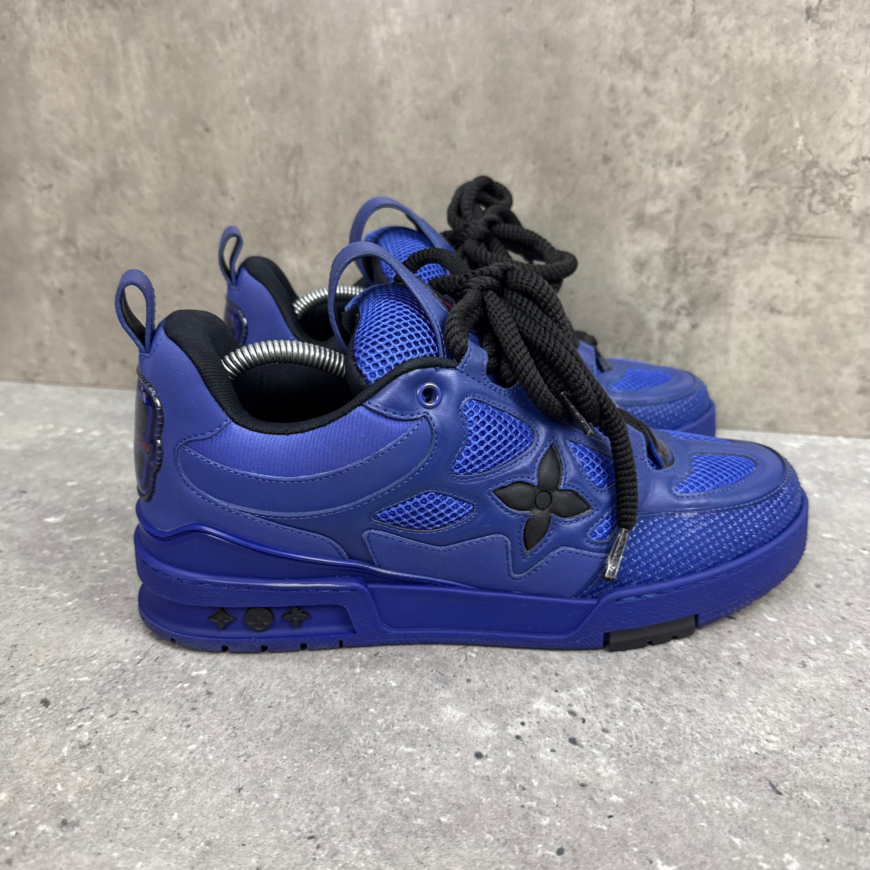 LOUIS VUITTON SKATES BLUE - EU42 (FITS UK 9)