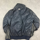 DOLCE & GABBANA LEATHER JACKET - (XS)