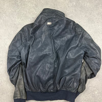 DOLCE & GABBANA LEATHER JACKET - (XS)