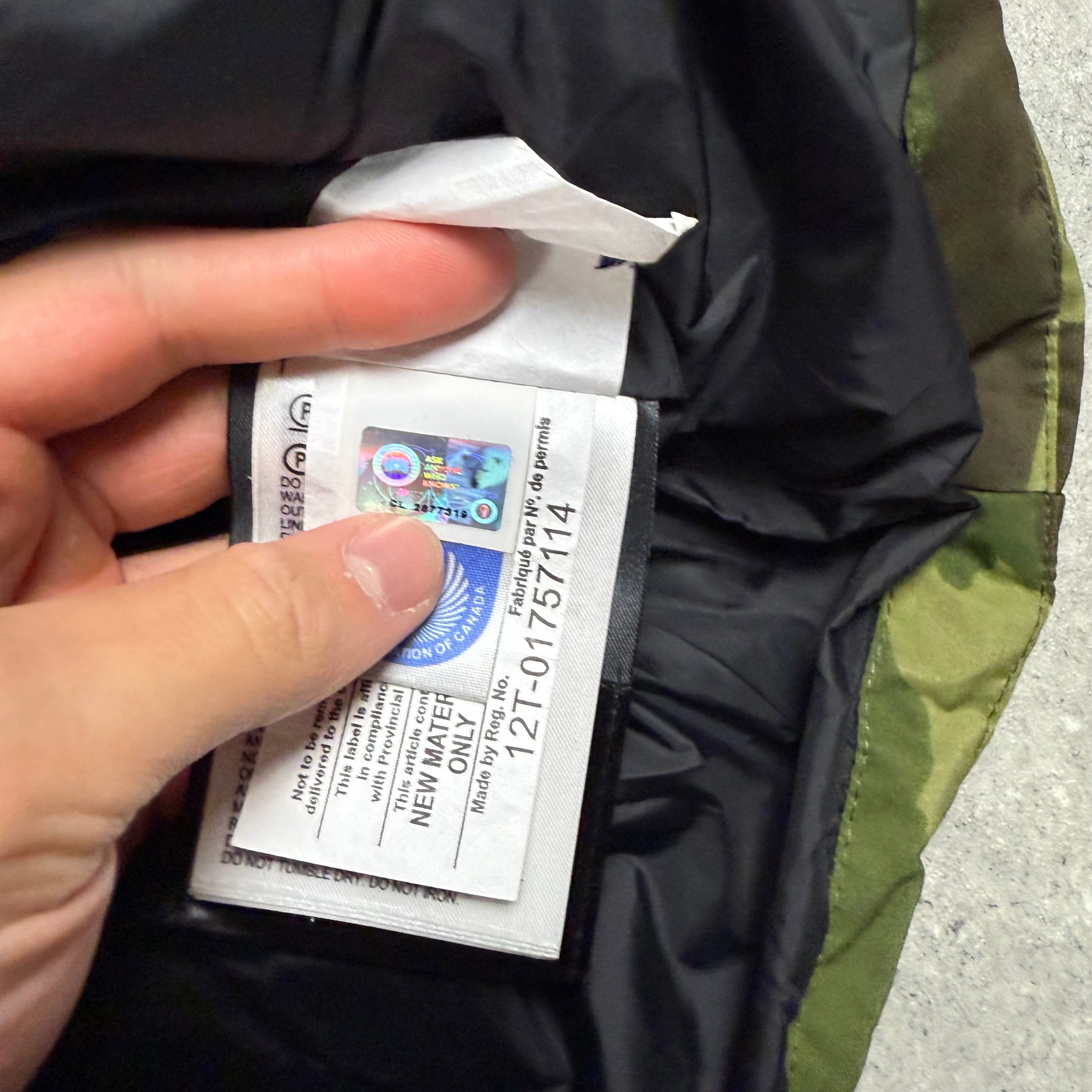 CANADA GOOSE WYNDHAM GREEN CAMO - (S)