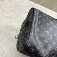 LOUIS VUITTON KEEPALL 45 DUFFLE BAG - BLACK ECLIPSE