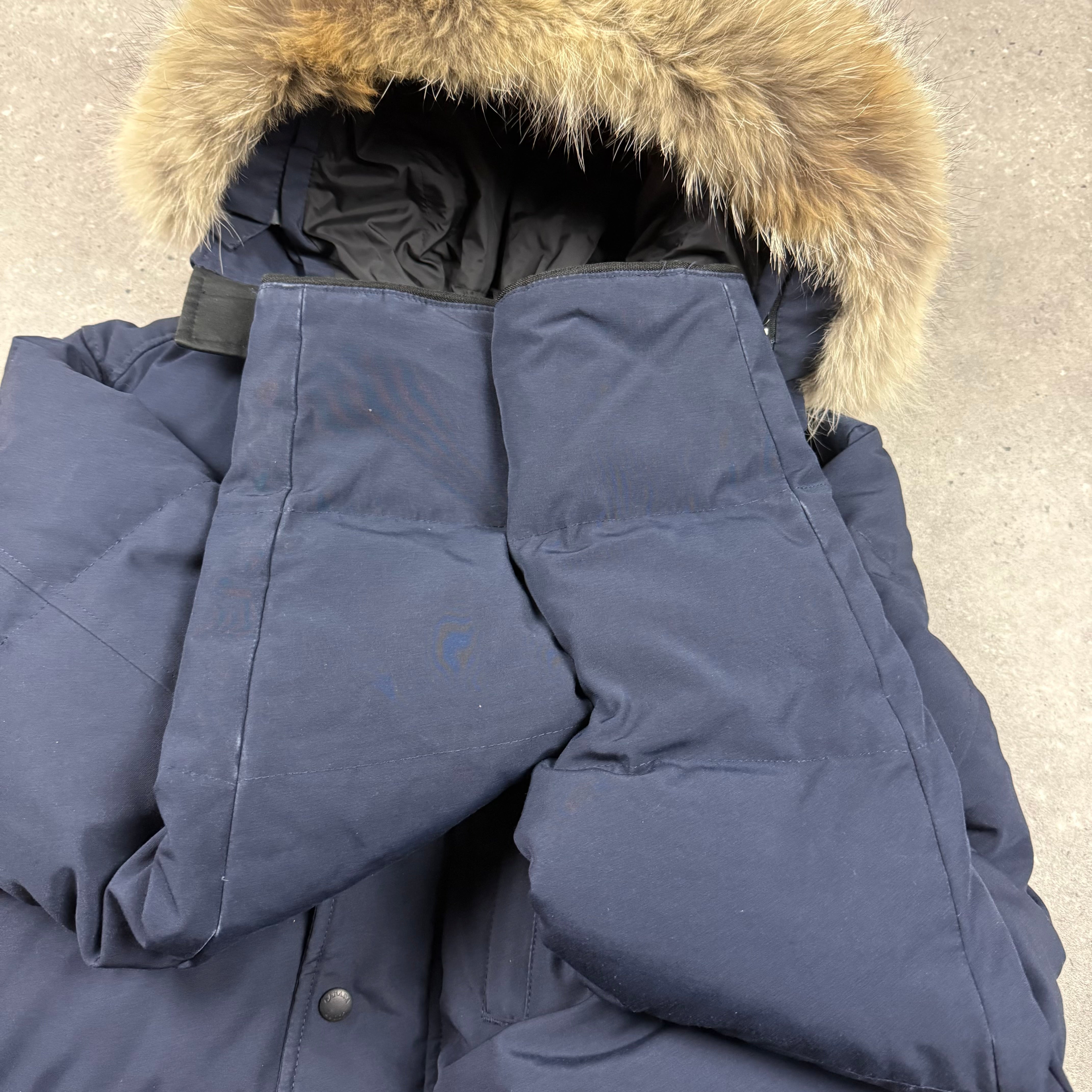 CANADA GOOSE CARSON PARKA NAVY - (XL)