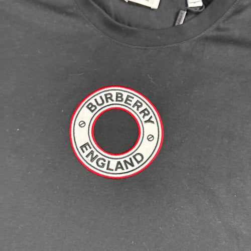BURBERRY ENGLAND T-SHIRT BLACK - (FITS M)
