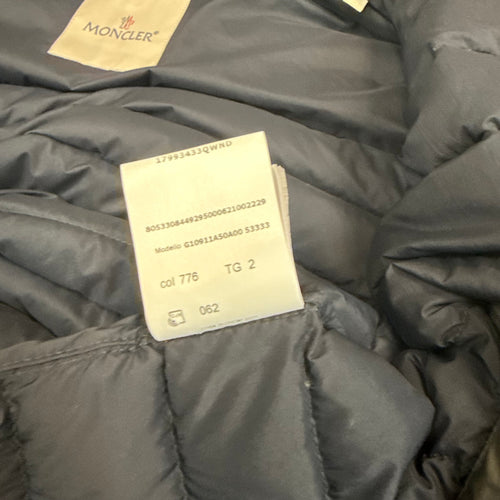 MONCLER EUS JACKET BLACK - 2 (S)