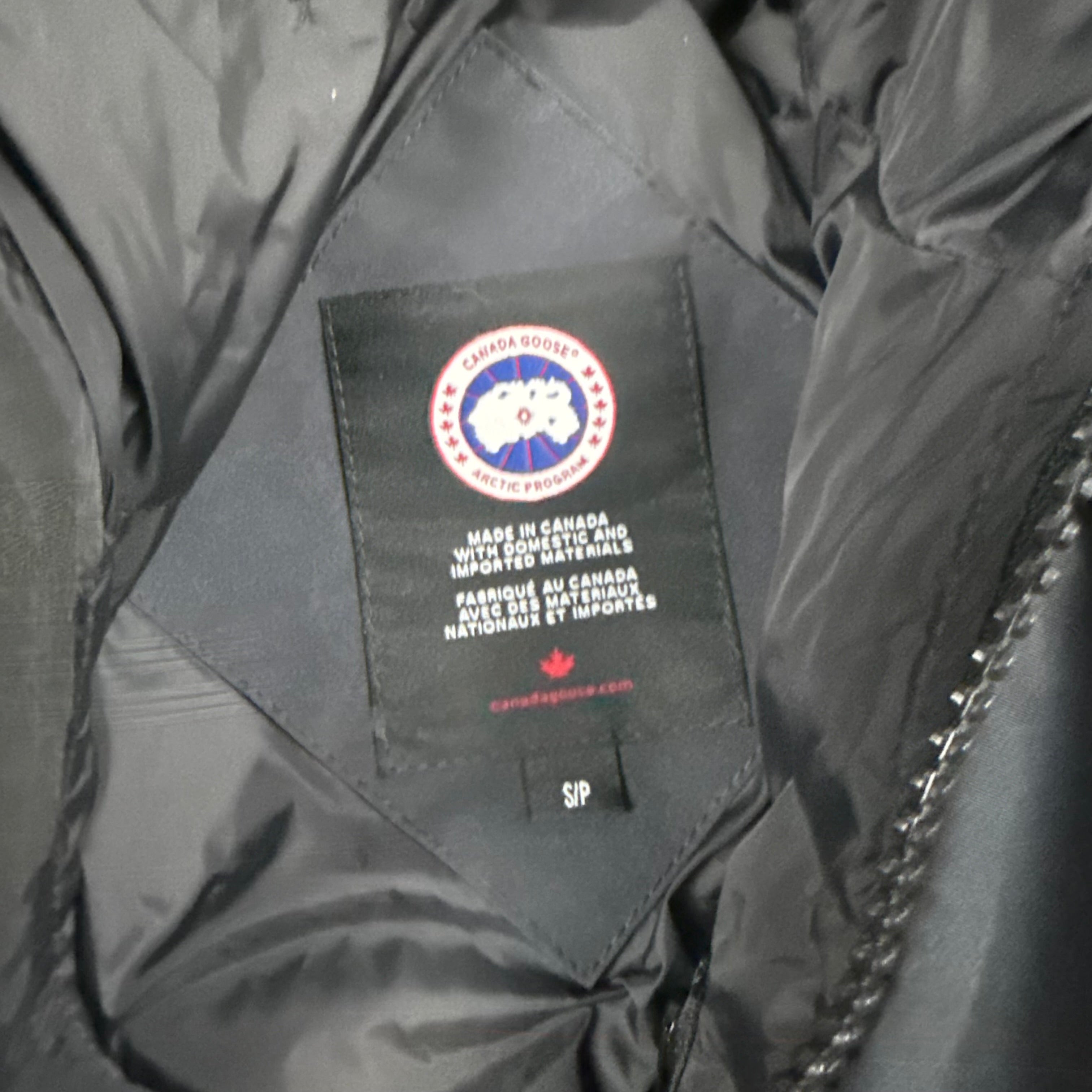 CANADA GOOSE CARSON PARKA NAVY - (S)
