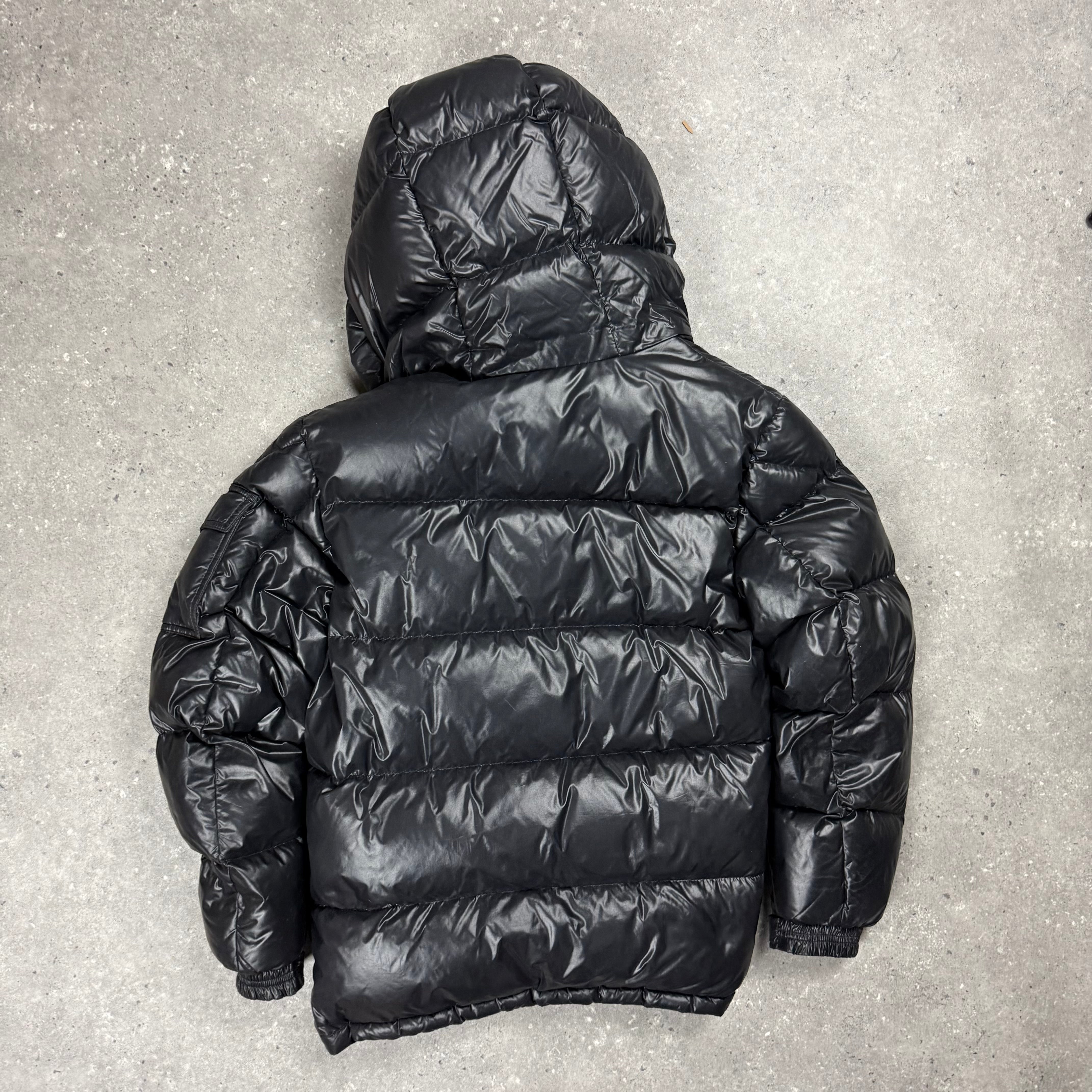 MONCLER ECRINS GIUBBOTTO JACKET BLACK - 0 (XS)