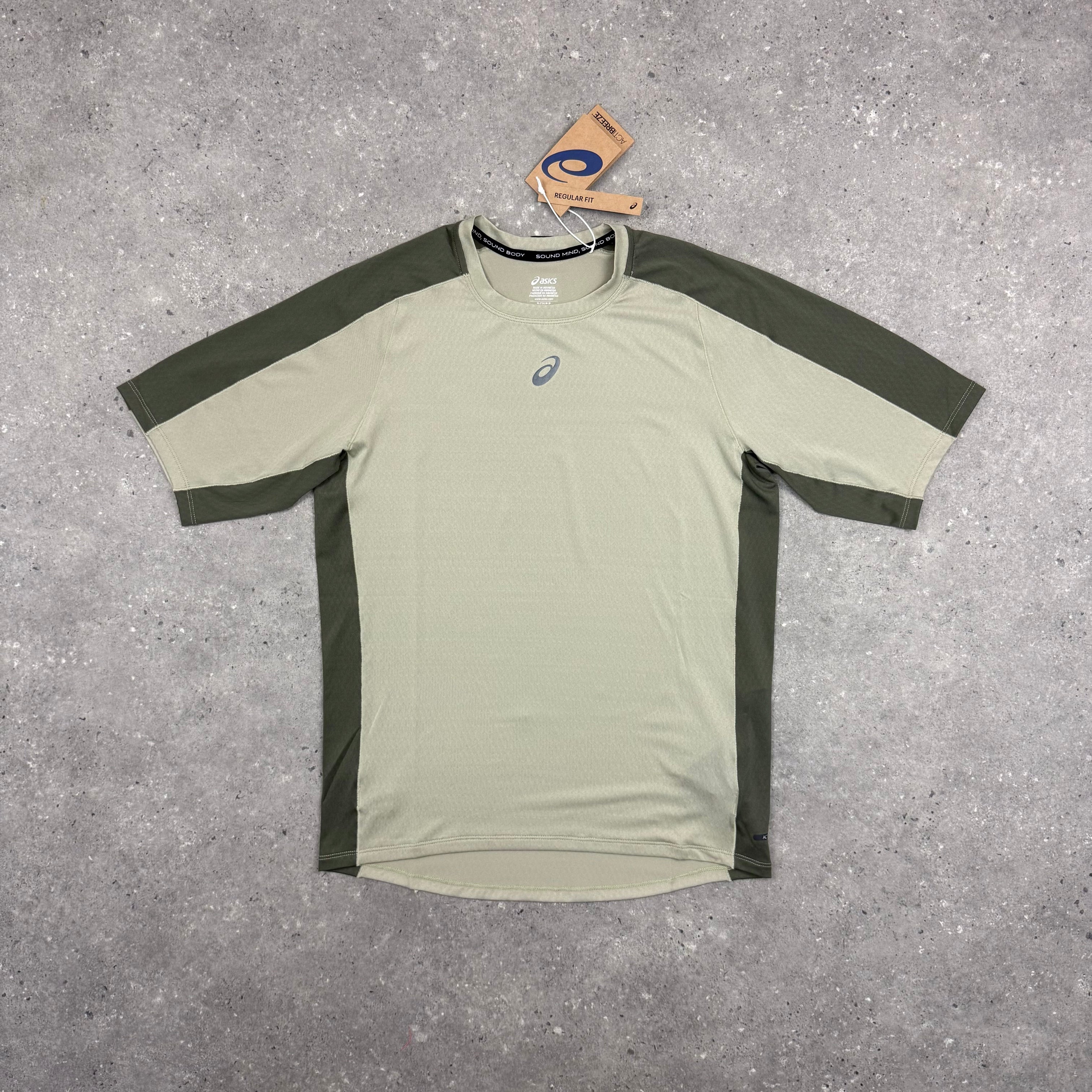 ASICS FUJITRAIL T-SHIRT - MANTLE GREEN