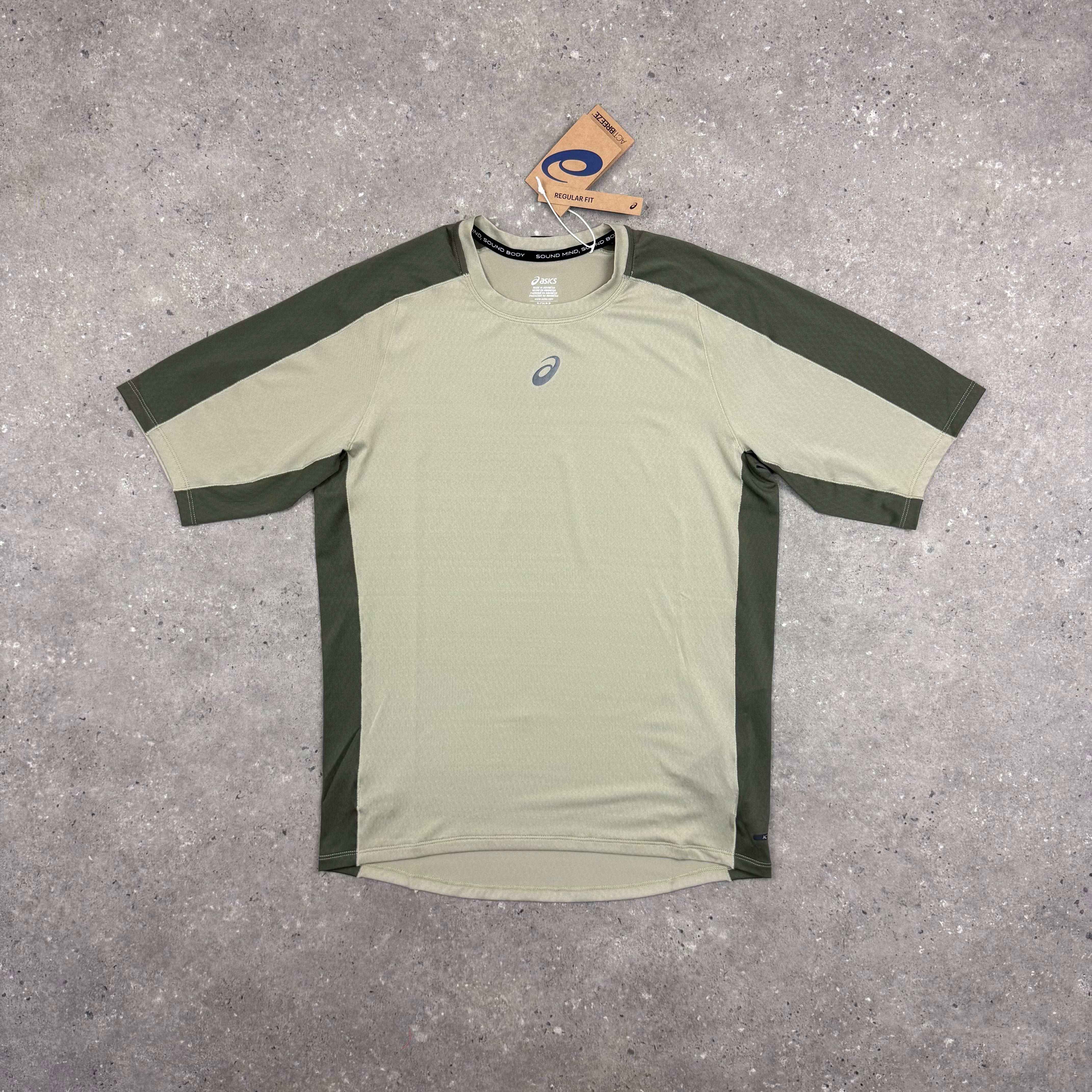 ASICS FUJITRAIL T-SHIRT - MANTLE GREEN