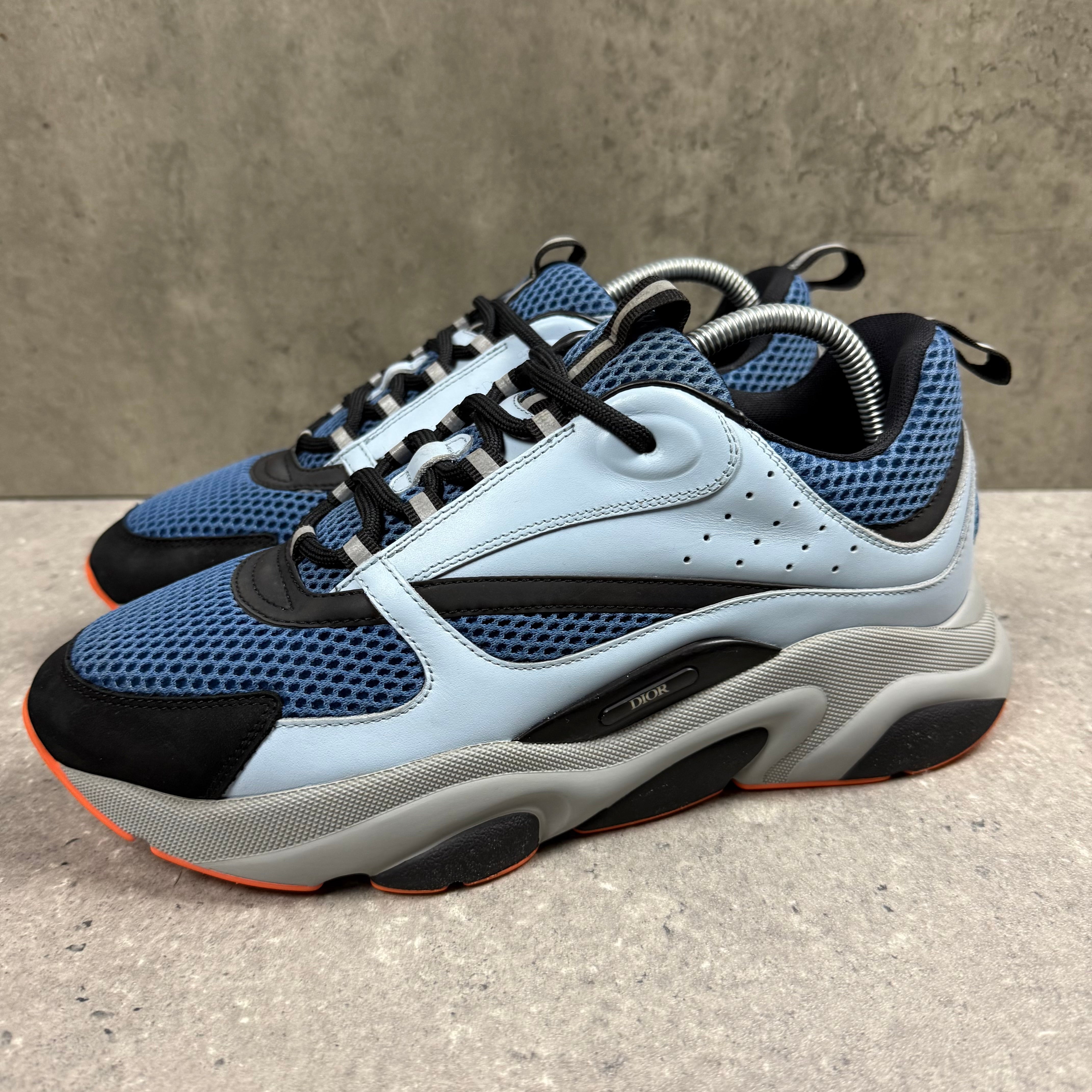 DIOR B22 LIGHT BLUE / ORANGE - (EU 43.5 / UK 9.5)